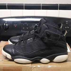 Air Jordan 6 rings (black) size 10.5